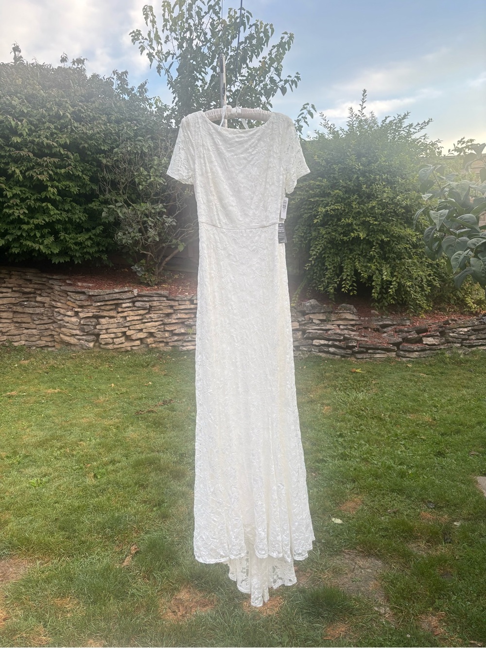 Torrid Everafter Short Sleeve Lace Wedding Dress